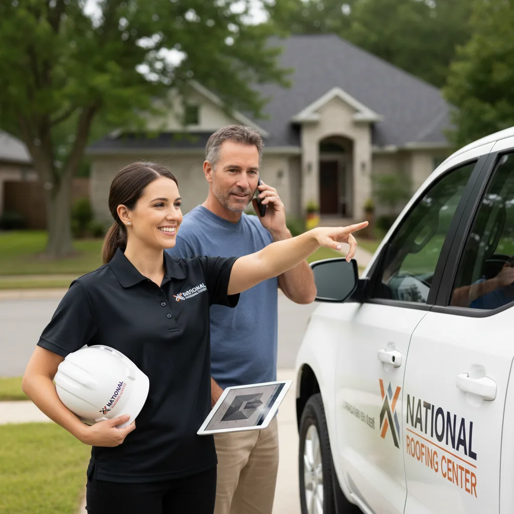 National Roofing Center customer support in Shenandoah Junction